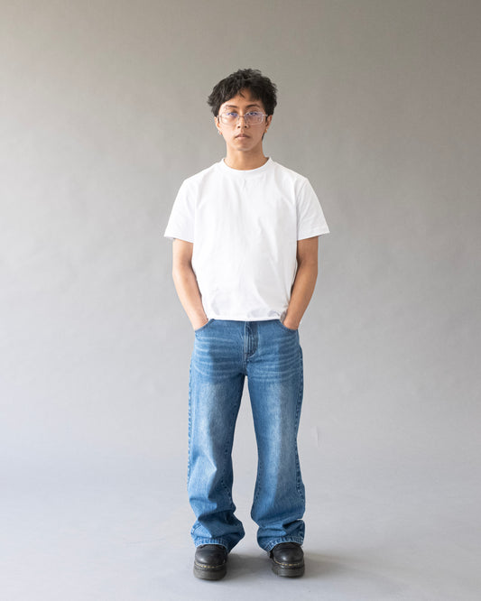 Pre Order - Stone Washed Denim Jeans