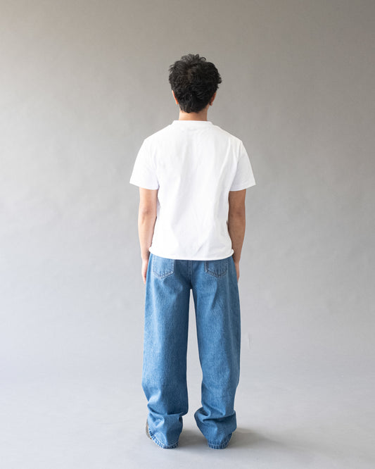 Pre Order - Stone Washed Denim Jeans