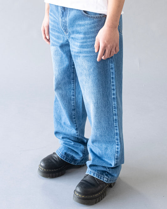 Pre Order - Stone Washed Denim Jeans