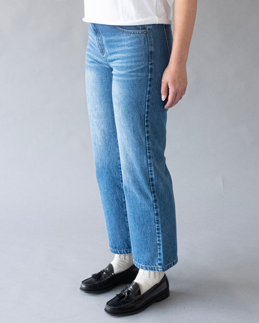Pre Order - Stone Washed Denim Jeans
