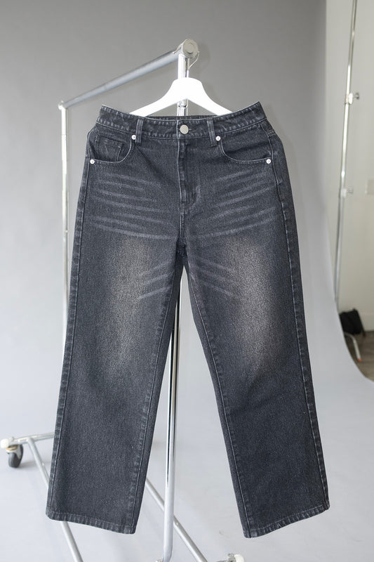Pre Order - Stone Washed Denim Jeans